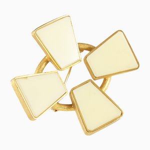 Cascio Brooch with White Inserts from Bijoux Cascio Florence