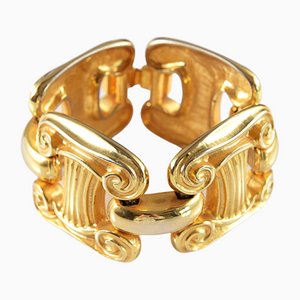 Gold-Plated Articulated Bracelet from Da Carlotta