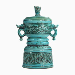 Urna in ceramica di Jasba, anni '60