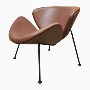 Dutch Design F437 Orange Slice Easy Chair by Pierre Paulin for Artifort