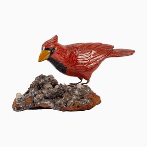 Carved Marble Bird