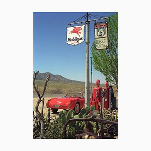 Corvette in the Desert, Etats-Unis, 1998, Impression Pigmentaire
