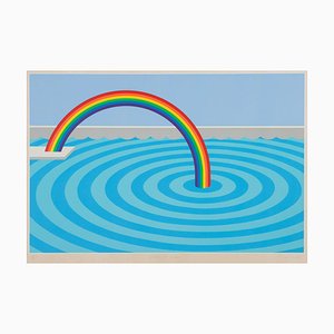 Patrick Hughes, Splash of Color, 1982, Siebdruck auf BFK Rives Velin