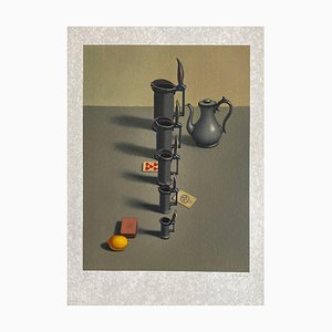 Georges Rohner, Le citron, 1972, Lithograph on Japan Paper