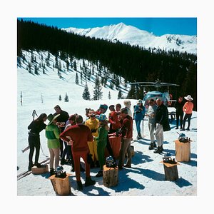 Slim Aarons, Snowmass Picnic, 1967, Photographie sur Papier Photo