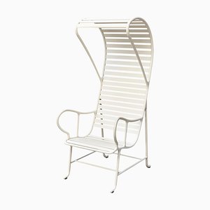 Fauteuil d'Extérieur Jaime Hayon Blanc avec Pergola