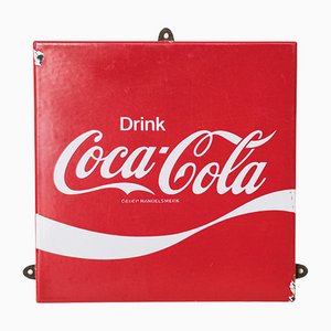 Cartel Esmaltado Coca Cola