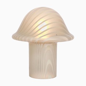 Glas Mushroom Tischlampen von Peill & Putzler, Deutschland, 1970er