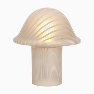Glass Mushroom Table Lamps from Peill & Putzler, Germany, 1970s