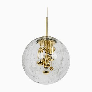 Large Big Ball Pendant from Doria, Germany, 1970s
