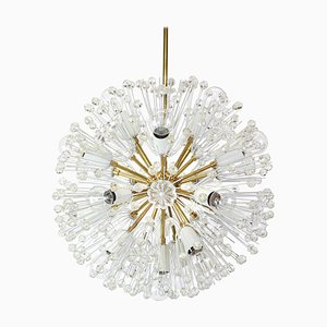 Lampadario Starburst in ottone di Emil Stejnar, Austria, anni '60