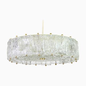 Mid-Century Murano Glass Chandelier from Barovier & Toso, Italy, 1960s