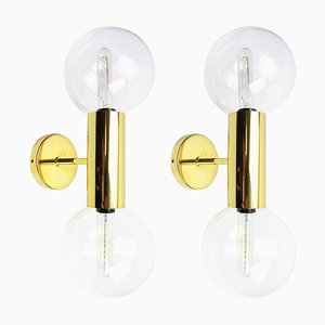 Mid-Century Wall Sconces by Motoko Ishii by Staff, Germany, 1970s