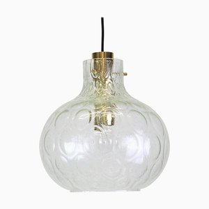Large Bubble Glass Pendant by Helena Tynell for Limburg, Germany