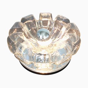 Large German Wall Sconce Flush Mount by Koch & Lowy for Peill Putzler