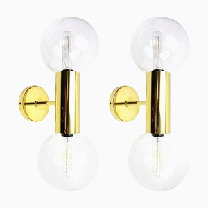 Mid-Century German Wall Sconces by Motoko Ishii by Staff, 1970s