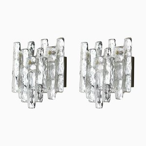 Large Austrian Sconces Wall Lights from Kalmar, 1960s, Set of 2