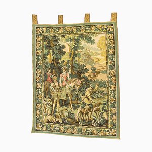 Wall Hanging Tapestry Depicting Hunting Scene