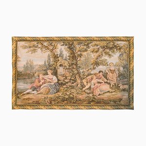 French Scenic Tapestry Wall Hanging