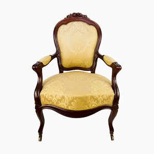 Fauteuil de Style Louis Philippe, France, Fin du 19ème Siècle