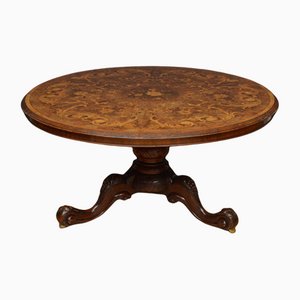 Victorian Walnut Centre Table or Dining Table