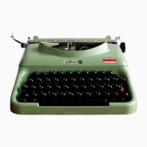 Vintage Alba A4 Schreibmaschine von Antares, Italien, 1960er
