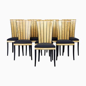 Finnish Cranbrook House Dining Chairs by Eliel Saarinen, Set of 8