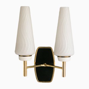 Two Arm Mid-Century Modern Sconce