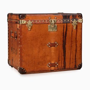 20th Century French Trunk in Natural Cowhide from Louis Vuitton, 1900s
