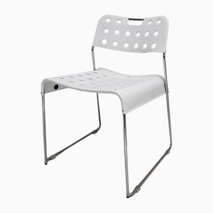 Model Omkstack Steel Chair by Rodney Kinsman for Bieffeplast, Italy, 1970s