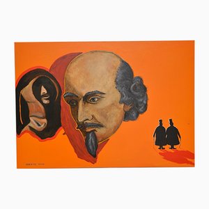 John Mackay, Peinture Double Face, 2010, Huile sur Toile