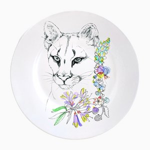 An Ode to the Woods Mountain Lion Dinner Plate