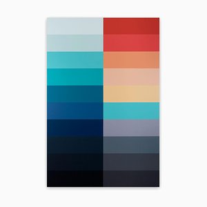 Kyong Lee, Emotional Color Field 2, 2021, Acrylique sur Toile