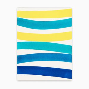 Kim Uchiyama, Wave, 2018, Aquarelle sur Papier Arches