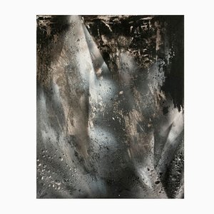Léa Ezekielle, Une année sans lumière, 2021, Acrylique & Technique Mixte sur Toile