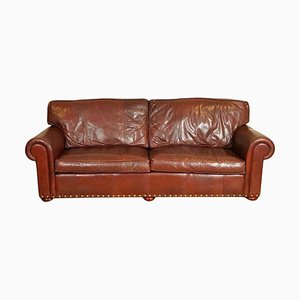 Stunning Wade Upholstery Reddish Brown Berrington Grand Sofa - 2 Seat Available