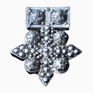 Antica croce d'argento del sud