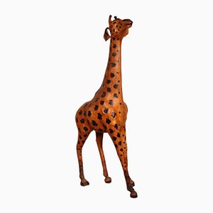 20th Century English Leather Giraffe