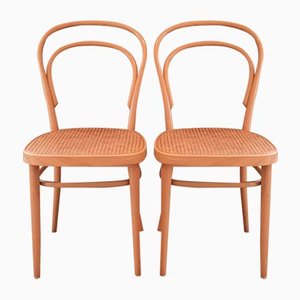 No. 214 Chairs by Michael Thonet for Thonet, 2000, Set of 2
