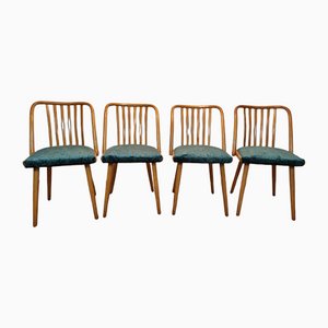 Chaises par Antonín Šuman pour Ton, Set de 4