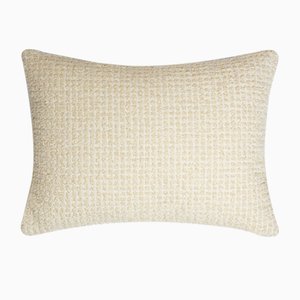 LOCHANEL Soft and Sophisticated Cushion in Bouclé, White from Lo Decor