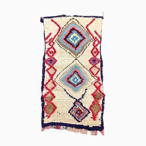 Vintage Moroccan Berber Azilaal Carpet
