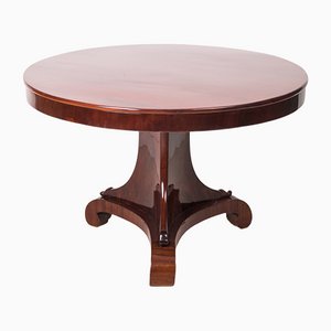 Biedermeier Round Table, 1820-1840