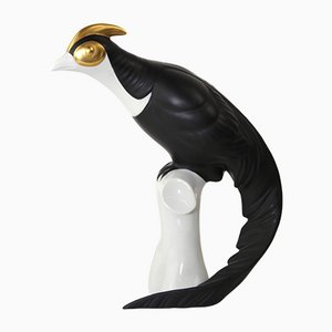 Figura de pájaro de porcelana de Royal Dux, años 60