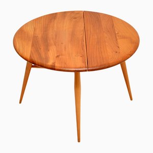Vintage Elm Coffee Table from Ercol, 1960s