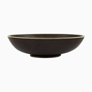 Runde Vintage Rörstrand Schale aus glasierter Keramik