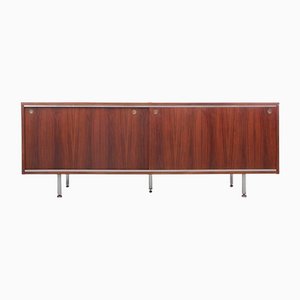 Credenza Mid-Century moderna in teak di George Nelson per Herman Miller