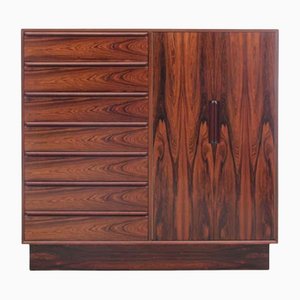 Mid-Century Modern Danish Chest of Drawers and Wardrobe from Westnofa