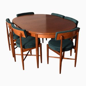 Teak Tisch & 6 Esszimmerstühle von Victor Wilkins für G Plan, 1960er
