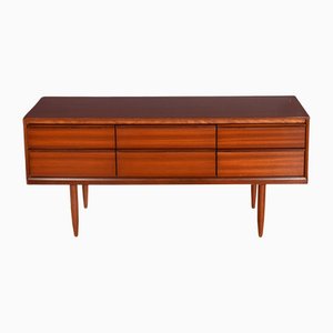 Afromosia & Rosewood Austinsuite Sideboard Chest of Drawers, 1960s